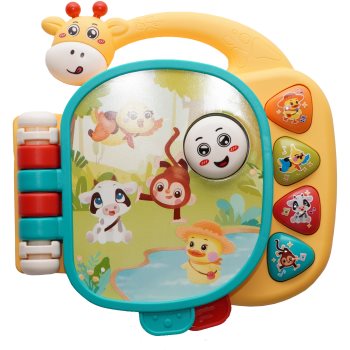 Bo Jungle Musical Giraffe Booklet jucărie muzicală - imagine 2